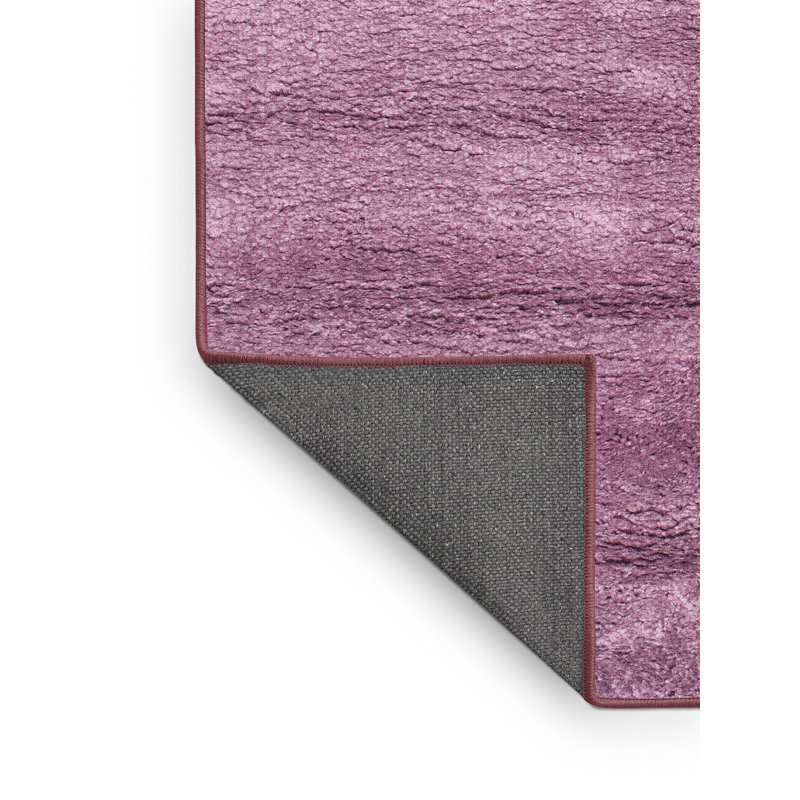 Tapis mauve contemporain, Rectangle 4 pi x 6 pi