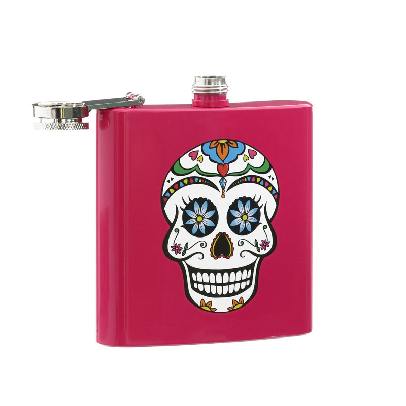 Domingue Stainless Steel Ashtray, Pink