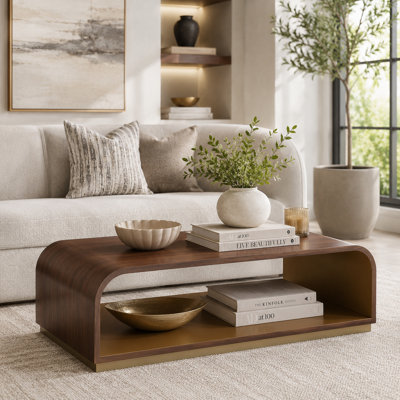 Table basse 54 po Houston - Noyer