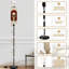 Lampe sur pied avec têtes de mort, roses rouges, gothique, rétro, esthétique esthétique, lampes sur pied avec télécommande, abat-jour à DEL, abat-jour réglables pour lampes de bureau
