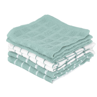 Cotton Plaid Dish Cloth Kitchen Towel