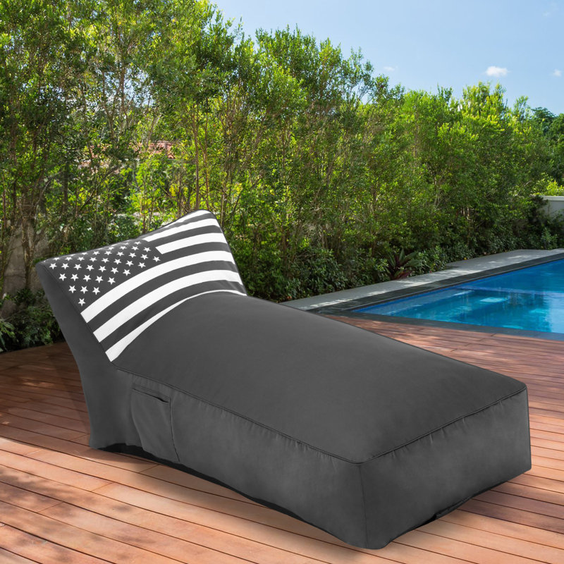 Méridienne d'extérieur, canapé de patio, lit de bronzage imperméable et résistant aux rayons UV, lit de repos inclinable et confortable pour le jardin, la piscine, la plage