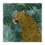 «Monstera & Palms Cheetah», art mural sur toile par Janet Tava-1315816754