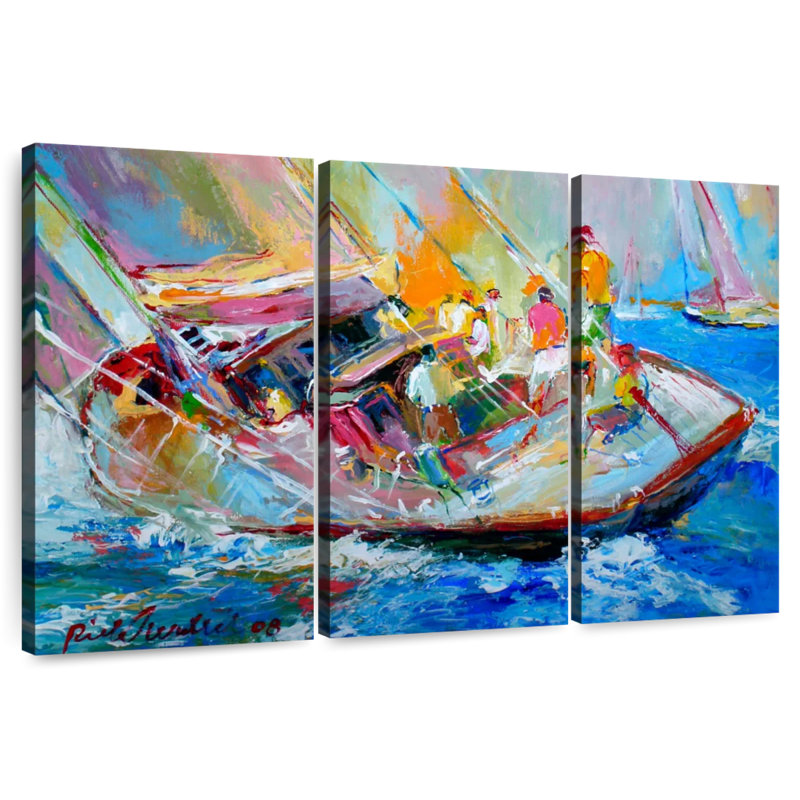 Mehar Sail, 14" H x 23" W