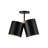 Keiko Steel Semi Flush Mount-95320092