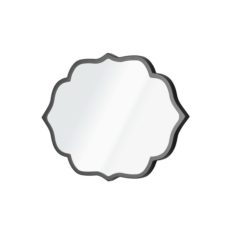 Miroir décoratif, 19,7 po x 27,6 po, Noir