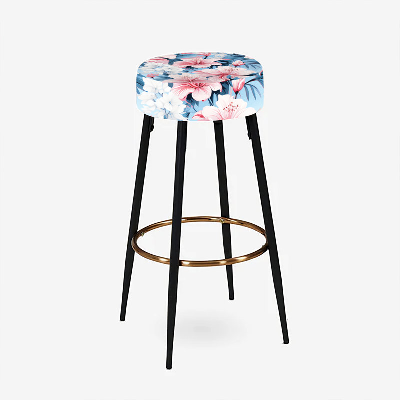 Ensemble de 2 tabourets de bar Tranquil Flora