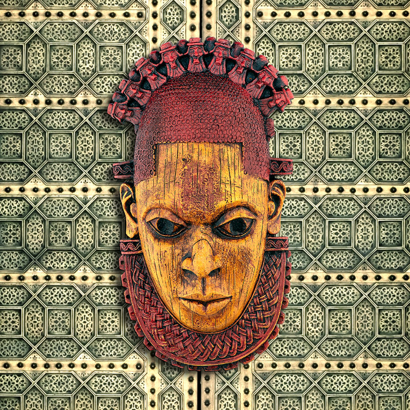 Handmade Rustic People Wall Decor on Polyresin