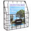 Metal Free Standing Magazine Rack-1759588876