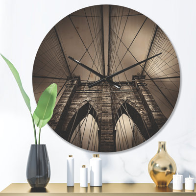 Solid Wood Wall Clock