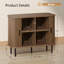 Armoire de rangement Nordic Walnut