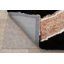 Tapis décoratif de polyester de conception unique 6 pi 3 po x 8 pi 11 po noué à la main new age