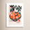 Ottilie "Fresh Peach Fruit Bowl" Print