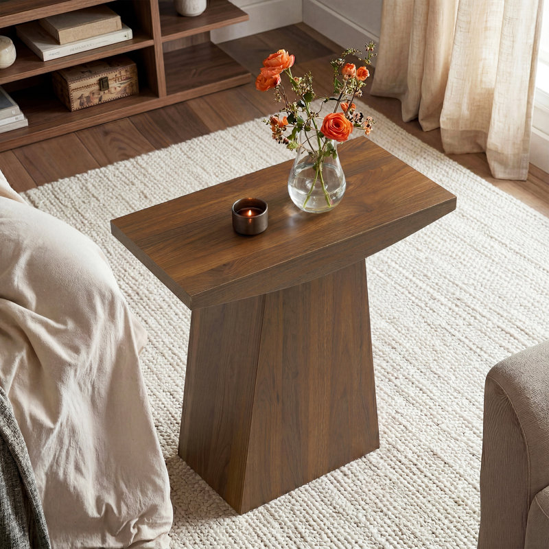 Table de bout en bois 23,62 po
