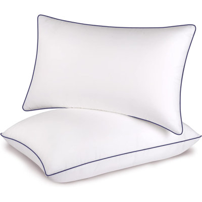 Bed Pillows for Sleeping-2 Pack Cooling Pillow for Side Back and Stomach Sleepers -  Alwyn Home, F58D392B79524CE78D34B134FAE84D0B