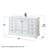 Deborah 60'' Single Bathroom Vanity with Marble Top-97736520-97736512