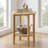 Round End Table, 2-Tier Boho Side Table-1764265904