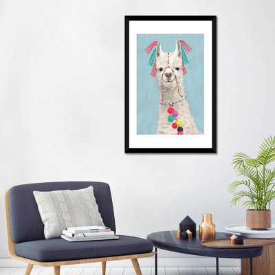 Adorned Llama II - Graphic Art