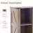 9-Cube LED Bookshelf - Mid-Century Modern Wood Storage Shelf for Bedroom, Living Room & Office-307413898