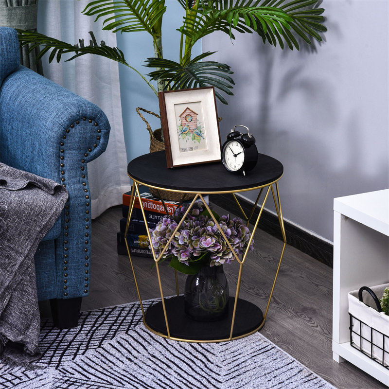 Harrold Drum End Table