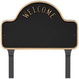Lexington Welcome 3-Line Lawn Address Sign