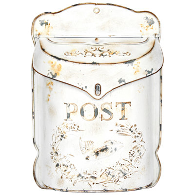 Coppage Steel Wall Mounted Post Box