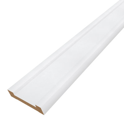 5.25'' H x 97'' W x 1'' D Wood Cross Head