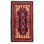 One-of-a-Kind 3'3" X 6' 1980s Wool Area Rug in