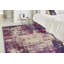 Enosburgh Abstract Purple Area Rug-1752930401