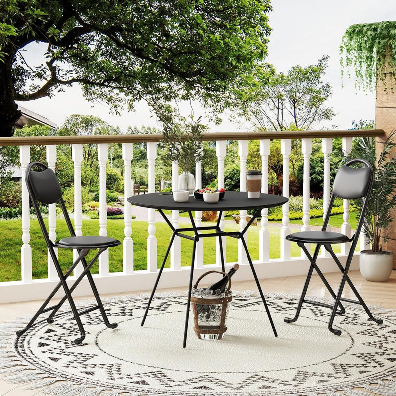 Tabouret pliant avec dossier