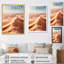 Desert White Dunes Majesty VI sur impression sur toile-91434862