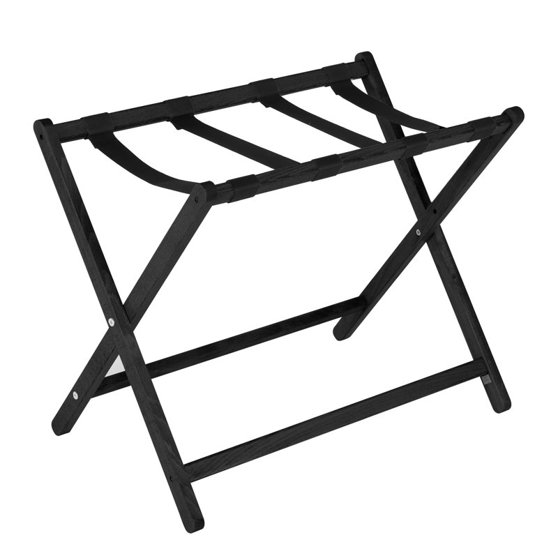 Porte-bagages pliable en bois de hêtre