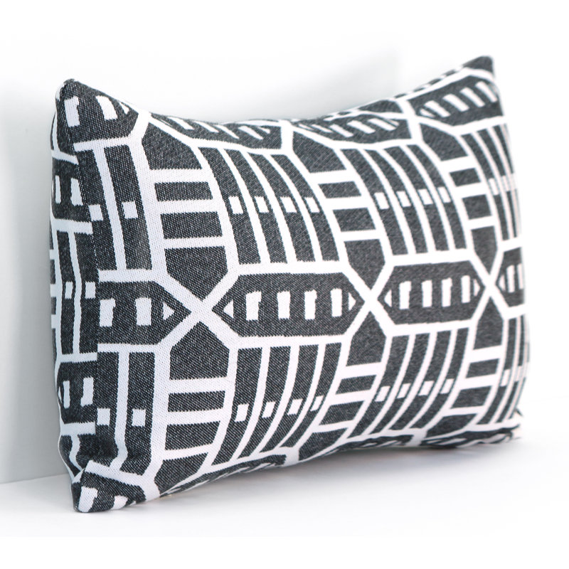 Coussin lombaire intérieur / extérieur Pacifica, Gris anthracite Roland