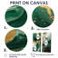 «Green and Gold», art mural abstrait sur toile-1738952009-1738952008-1738952022
