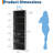 6 Tier Tall Wooden Bookcase Open Bookshelf Display Storage for Home Office-607862123