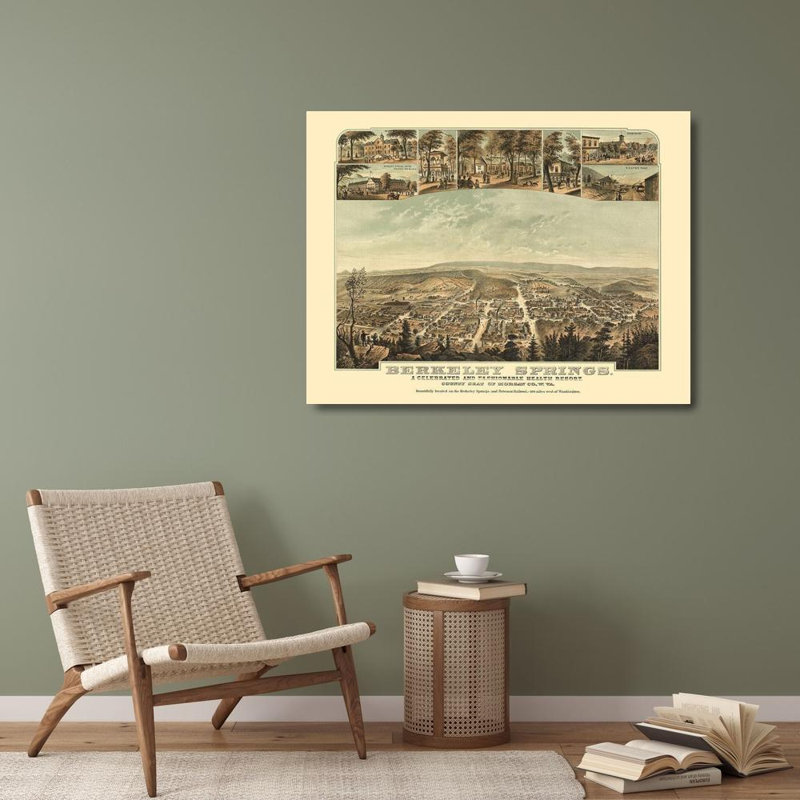 Art sur toile tendue Lark Manor ™ Hoen, Berkeley Springs West Virginia, Hoen, H 28 po x l 35 po