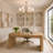Abbiney 6-Light Dimmable Candle Style Chandelier with Adjustable Height