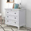 Armoire de rangement à 3 tiroirs White-835750113