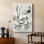 Serpentine Alphabet II - galerie sur mesure Cavas