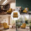 Fauteuil d'appoint moderne, fauteuil lounge rembourré avec base en bois massif, chaise d'appoint pour salon-2017794705
