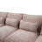 106 Inch U-Shaped Sectional Sofa With Chenille Upholstery, Modular Design, And Built-In Charging For Modern Living Rooms-628521696