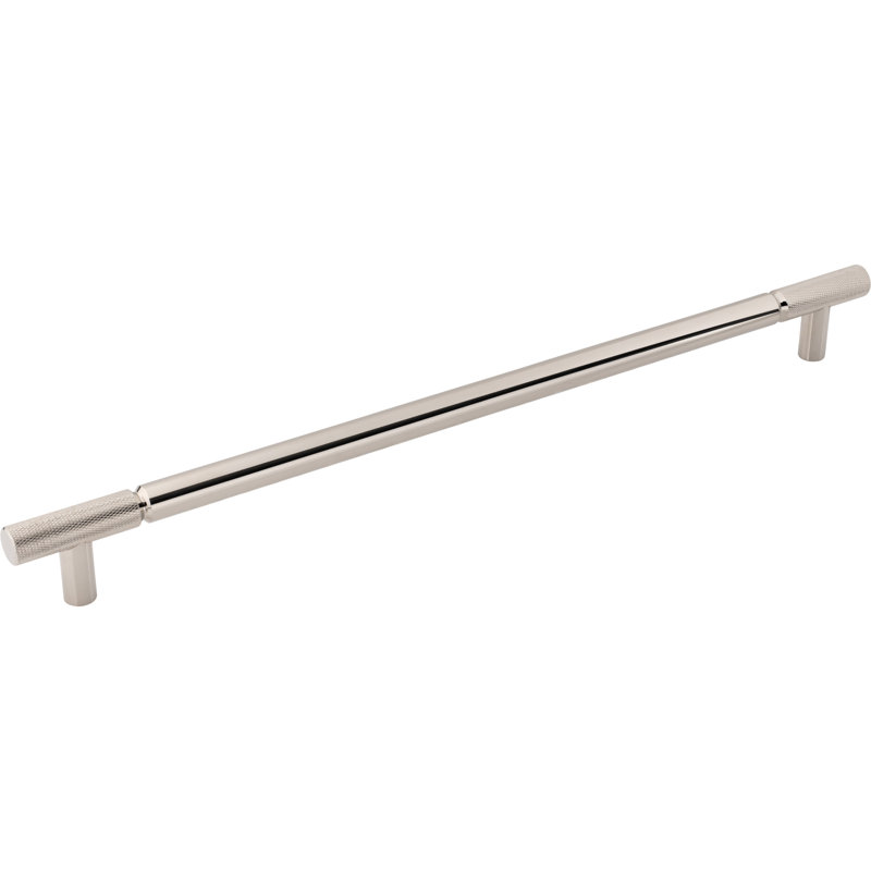 Prestwick Bar Appliance Pull, Polished Nickel, 18" Center To Center