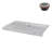Streamline 60 in. x 36 in. Alcove Acrylic Shower Base in Matte Marble with Center Drain, Drain Included-118934392