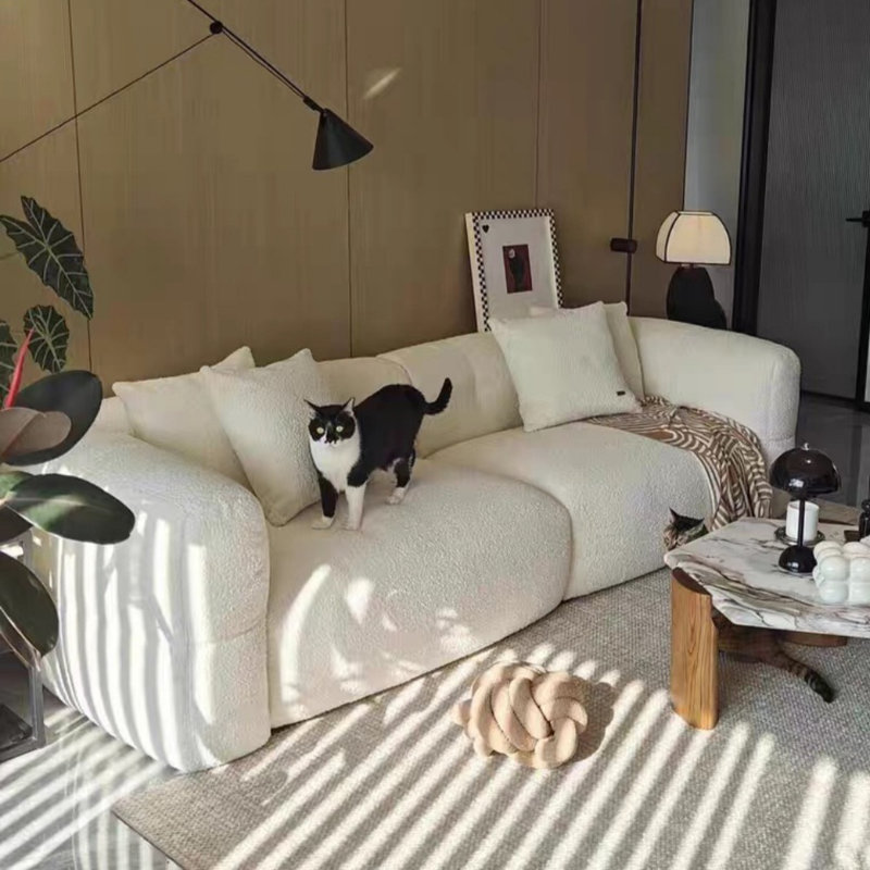 Minimalist Sofa, White