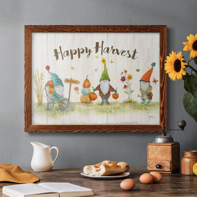 Gnome Harvest, reproduction d'art sur toile