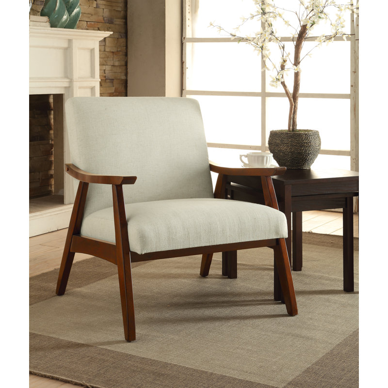 Daygen Upholstered Armchair, Linen Polyester 