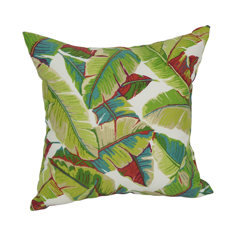 Blazing Needles Indoor/Outdoor Throw Pillow, Balmoral Garden