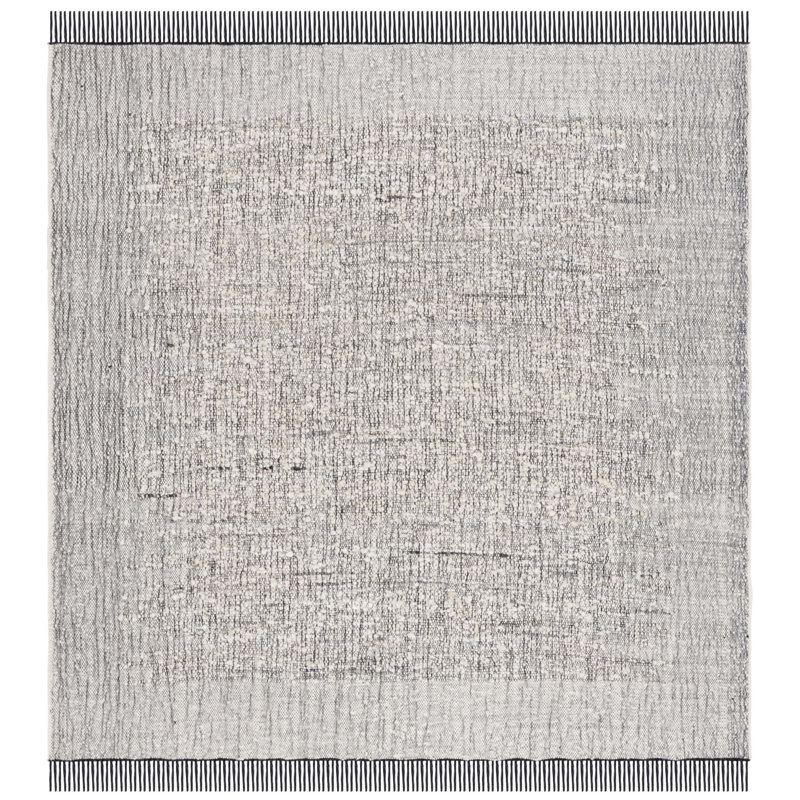 Natura Flat Weave Cotton Rug, Square 6'