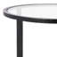 Tauri Forged Metal Round Accent Table-355985598