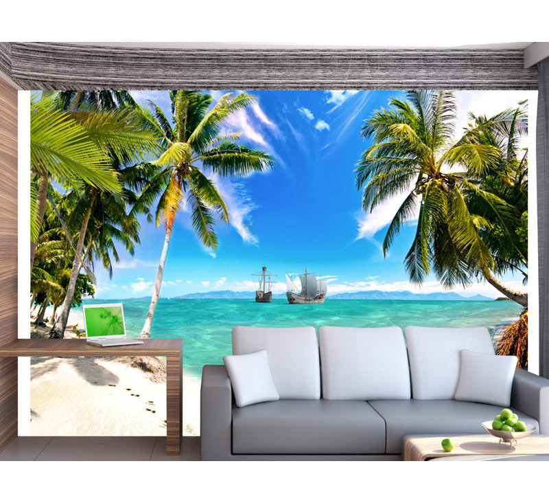 Wall Mural, 96.5" L x 137.8" W